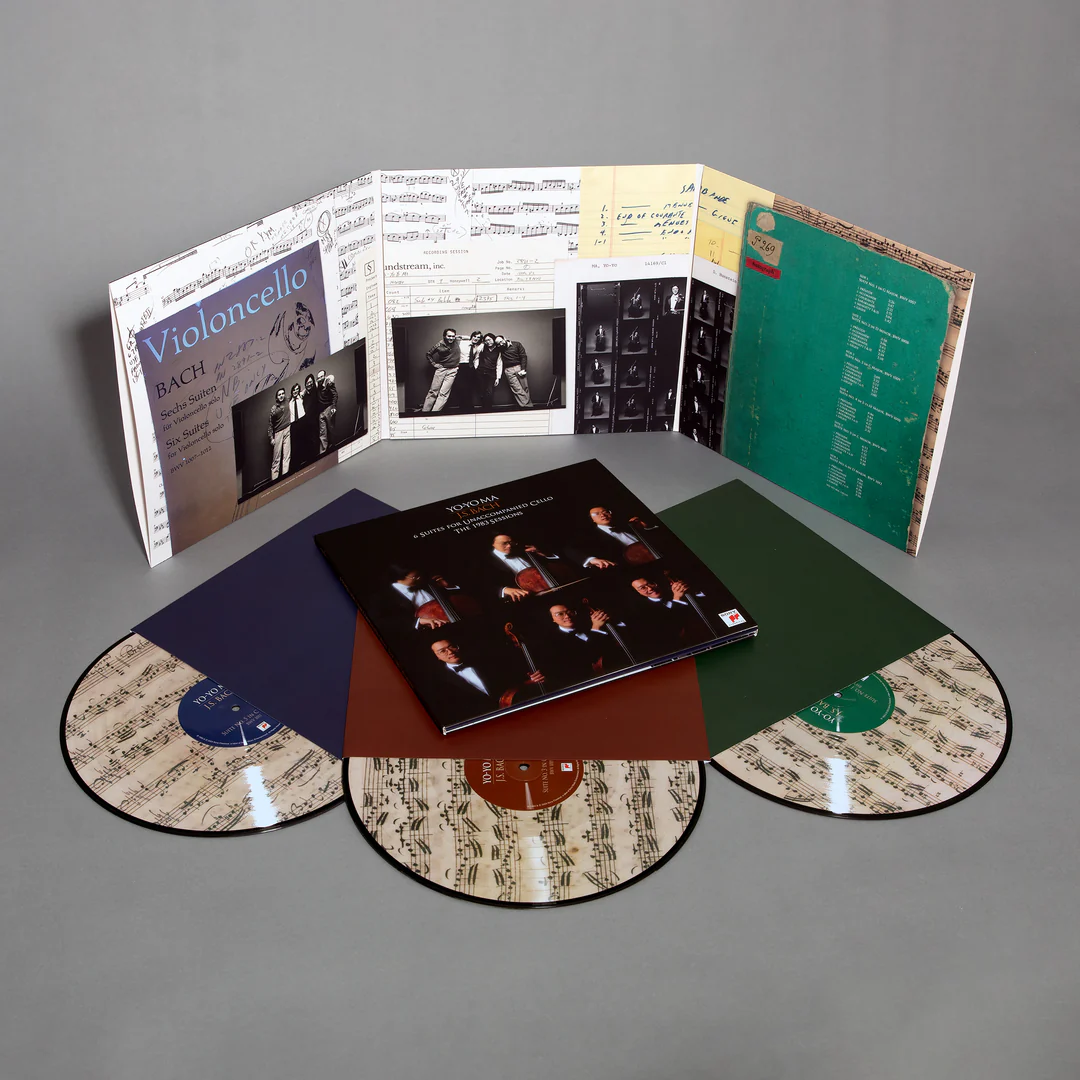 6 Suites for Unaccompanied Cello. The 1983 Sessions 3 LP´s