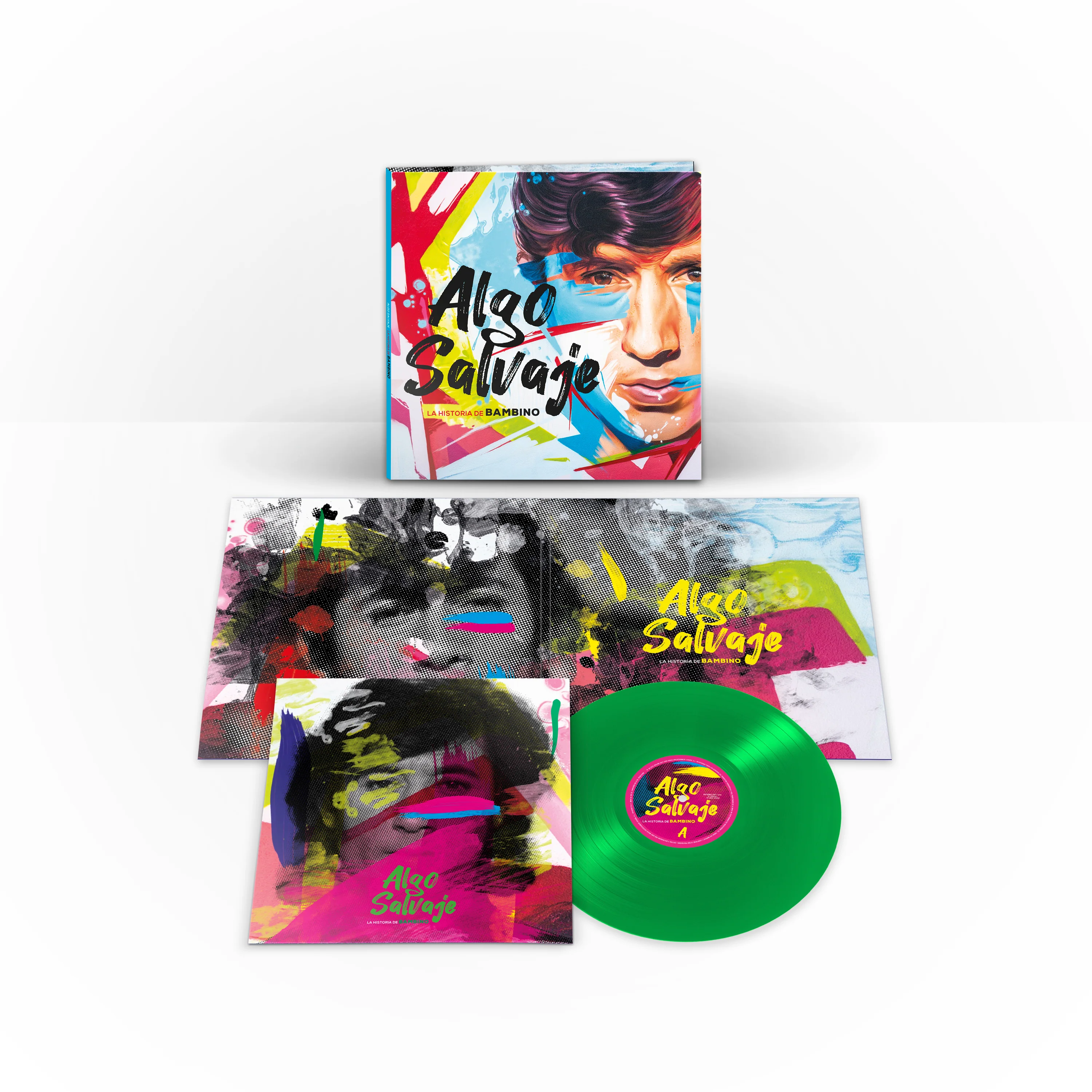 Algo salvaje, la historia de Bambino Vinilo+Dvd