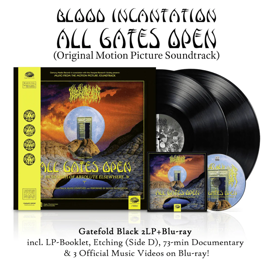 All Gates Open (Original Motion Picture Soundtrack) 2LP + Blu Ray