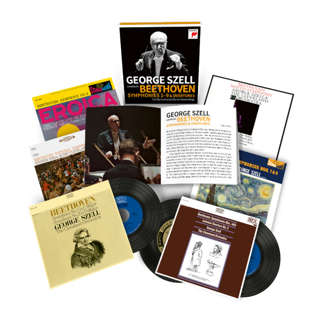 George Szell Conducts Beethoven Symphonies 1-9 & Overtures 7Cd´s Box Set