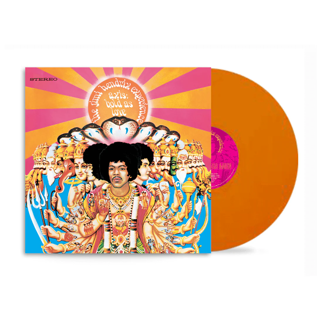 Bold As Love LP color naranja eléctrico