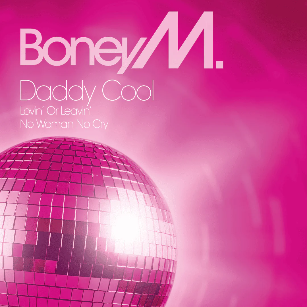 Boney M. Daddy Cool 12" LP Rosa - Image 2