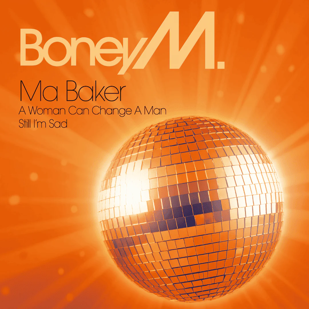 Boney M. Ma Baker 12" LP Naranja - Image 2