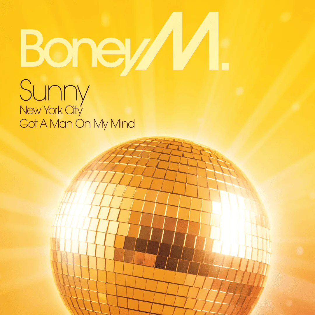 Boney M. Sunny 12" LP Amarillo - Image 2