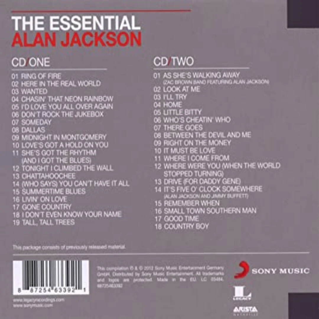 The Essential Alan Jackson 2CD - Image 2
