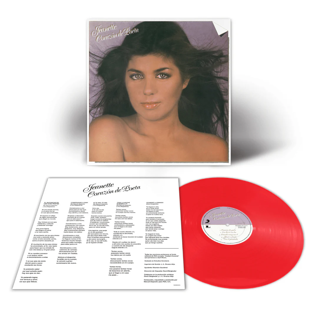 Corazón De Poeta Vinilo rojo