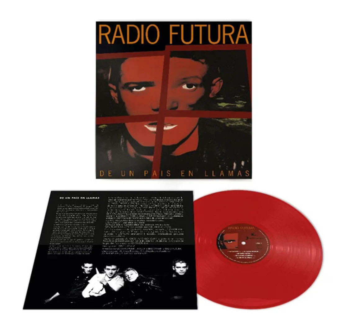 De un país en llamas Vinilo color (Tarjeta de descarga)