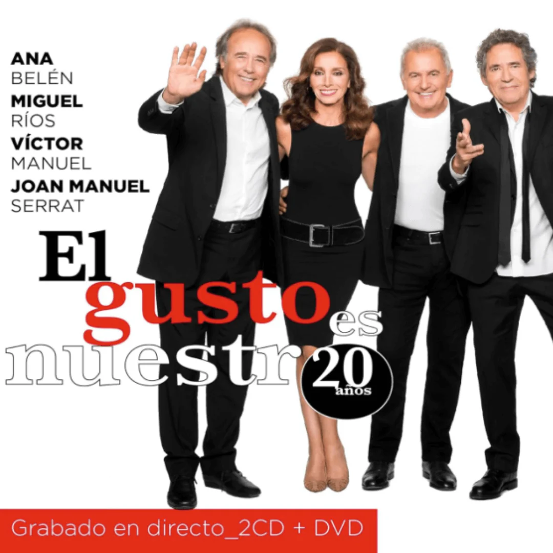 El Gusto es Nuestro 20 años 2CDs+DVD