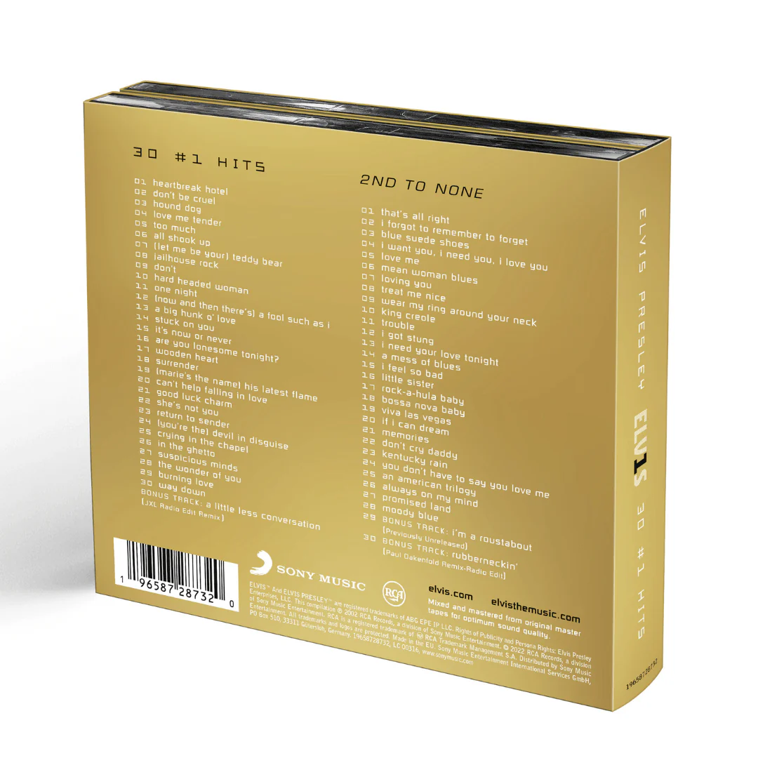 ELVIS PRESLEY 30 #1 HITS EXPANDED EDITION 2CDs - Image 4