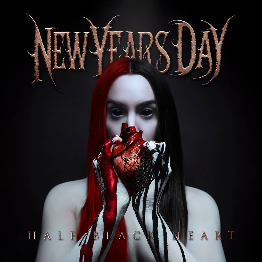 Half Black Heart Ltd. deep blood red LP