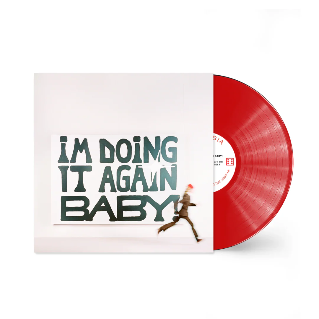 I'M DOING IT AGAIN BABY!  Vinilo rojo translúcido