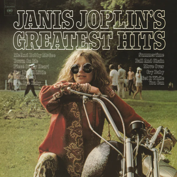 JANIS JOPLIN'S GREATEST HITS. STANDARD BLACK VINYL VERSION