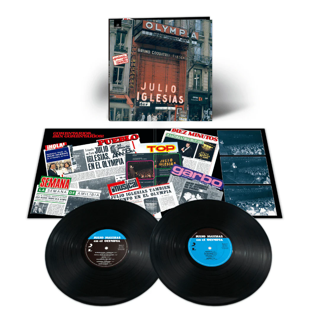 Julio Iglesias en el Olympia Vinilo doble
