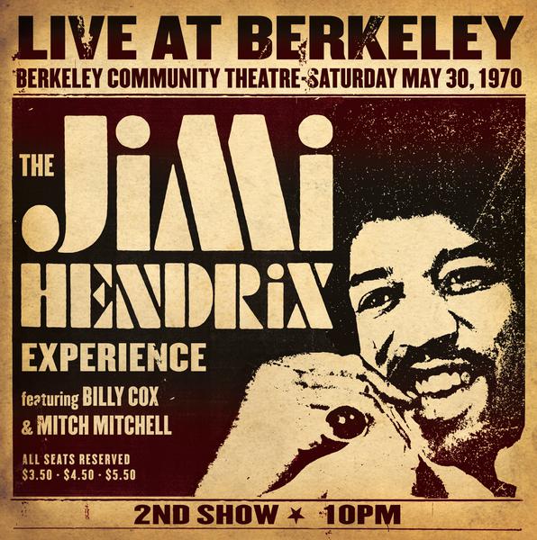 LIVE AT BERKELEY. MAY 30, 1970 - 2ND SHOW, 10PM 2Lps