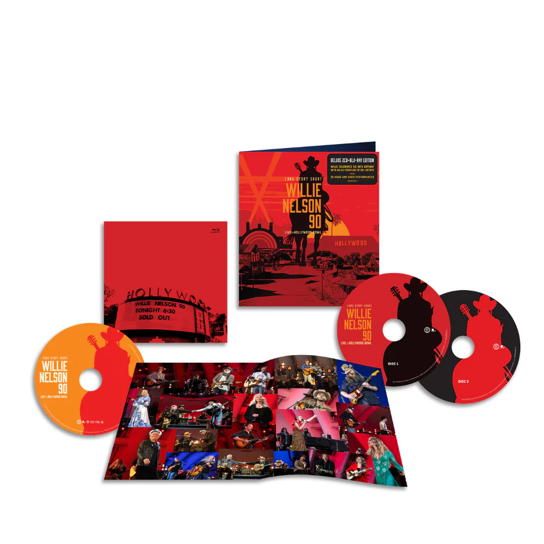 Long Story Short: Willie Nelson 90. Live At The Hollywood Bowl  2CD + Blue Ray