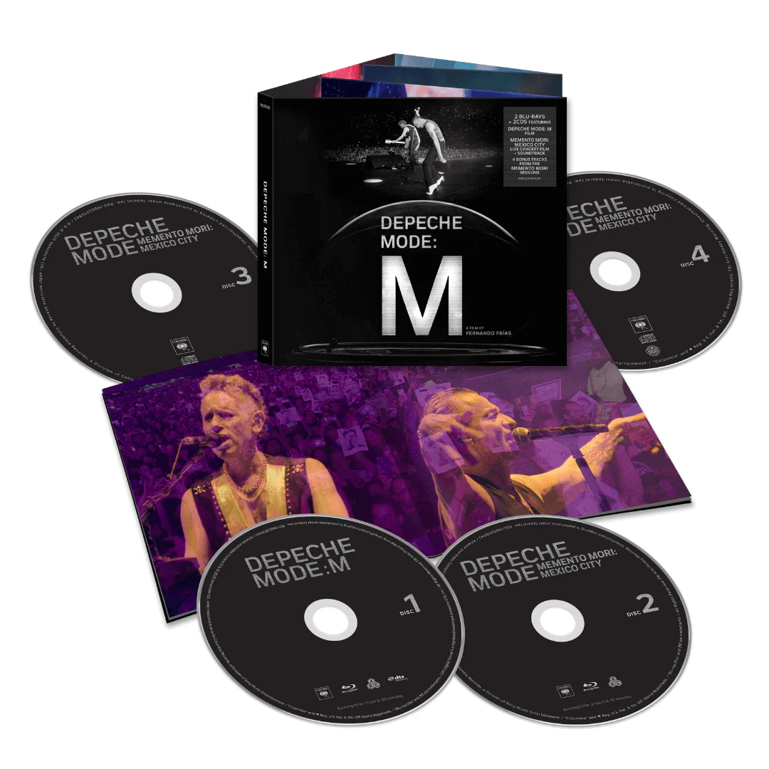 Memento Mori: Mexico City 2 CDs Boxset+ 2 Blu Ray