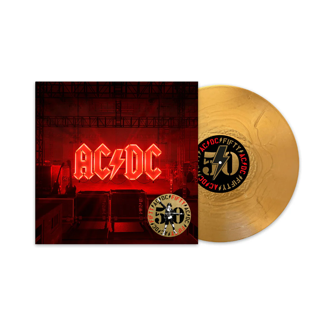 Power Up LP Edición 50ª Aniversario Vinilo Dorado