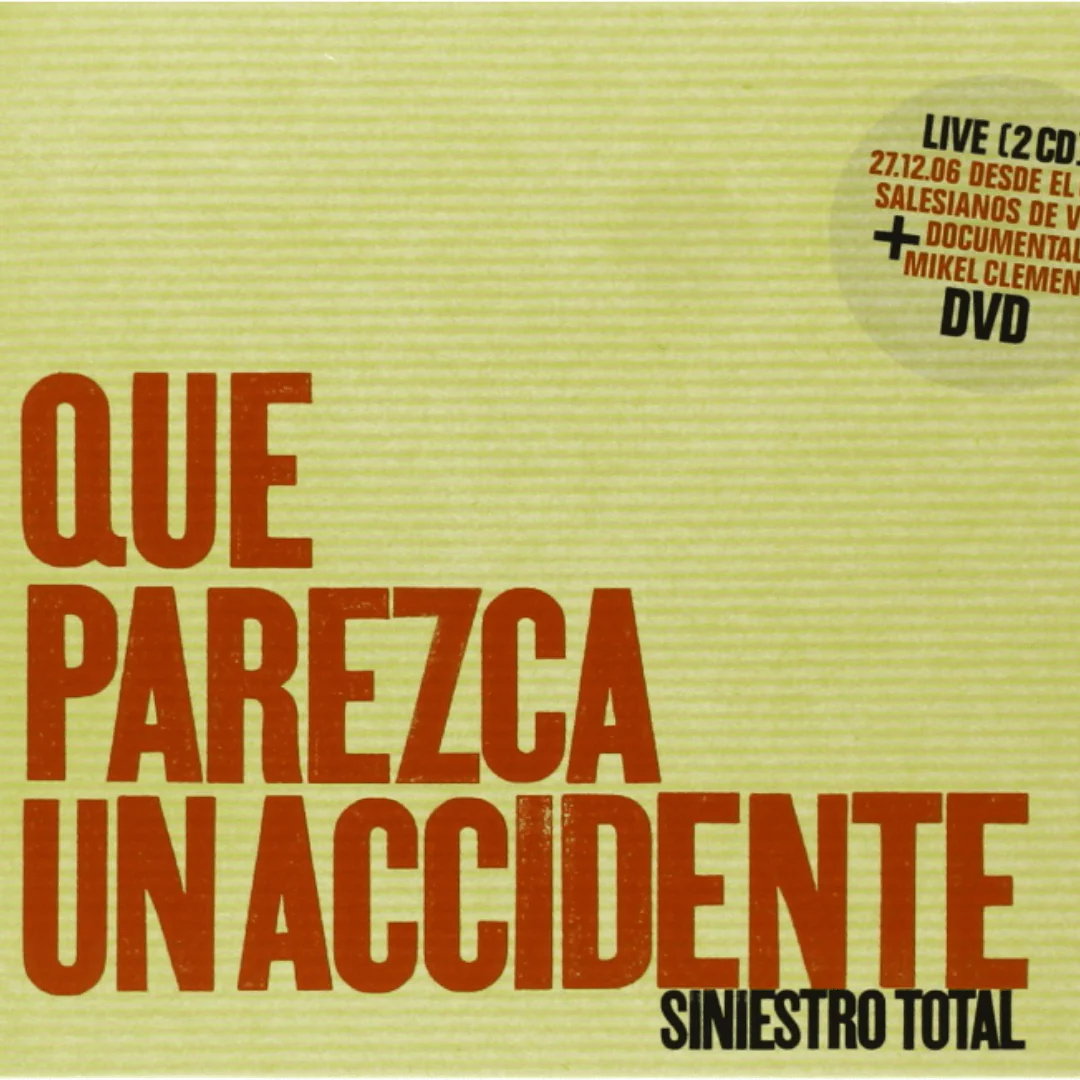 Que parezca un accidente Siniestro Total 2CDs+DVD