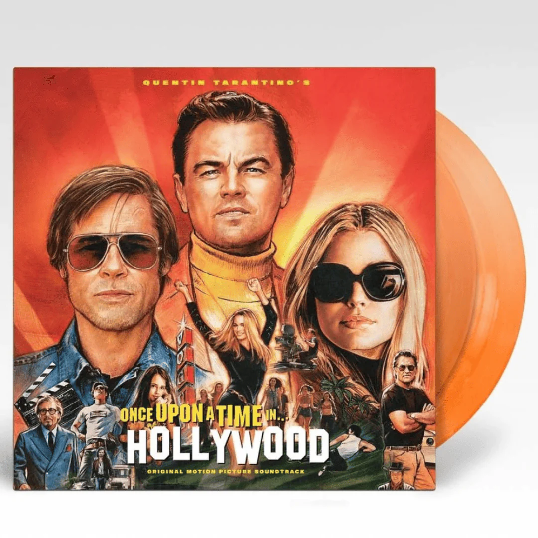 Quentin Tarantino Érase Una Vez en Hollywood LP Naranja Translucido