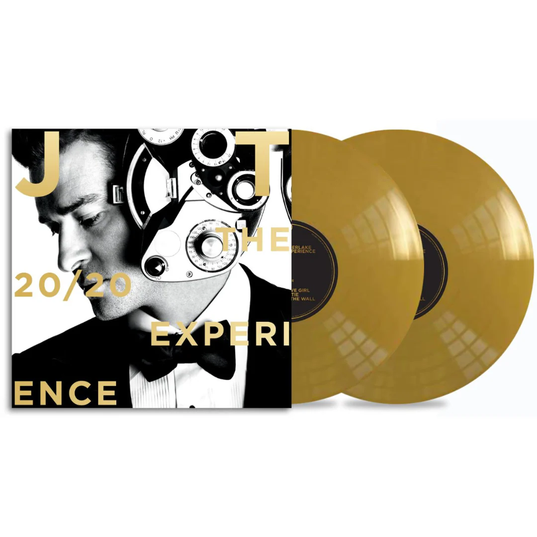 The 20/20 Experience 2 Vinilos Dorado Metalizado