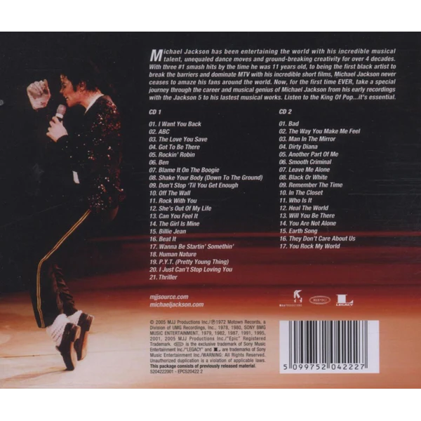 The Essential Michael Jackson 2 CD - Image 2