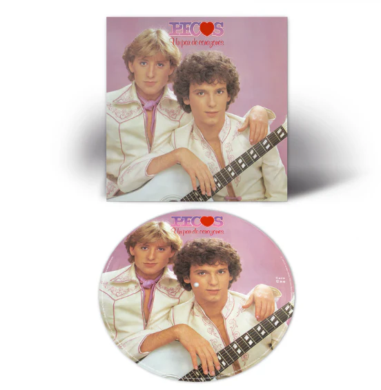 Un Par de Corazones Vinilo Picture